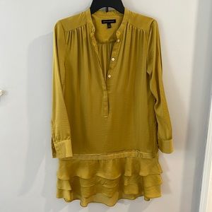 Banana Republic high low green dress size 2